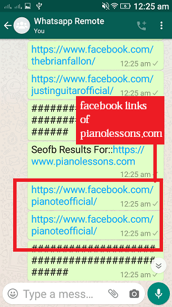 Seofb command, whatsapp cloud remote